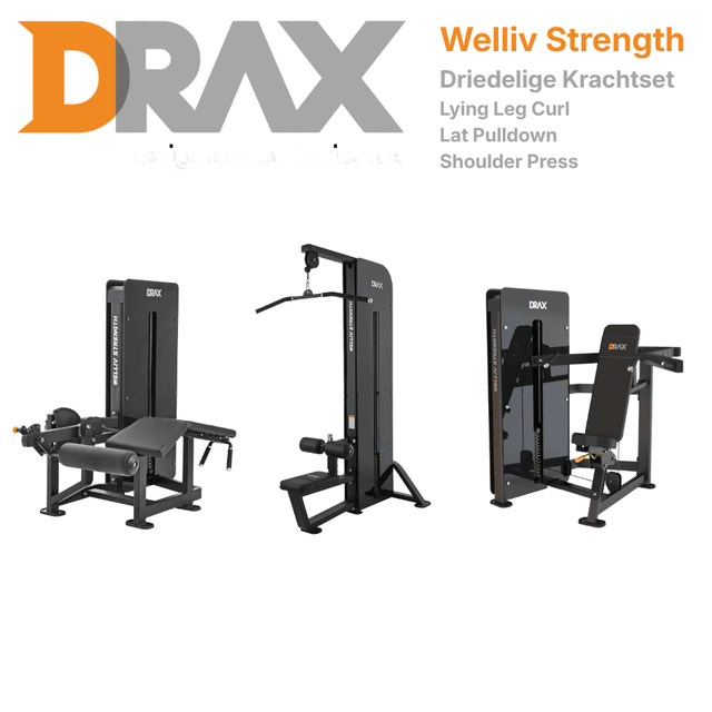 Drax Welliv Strength Krachtset 3 Delig