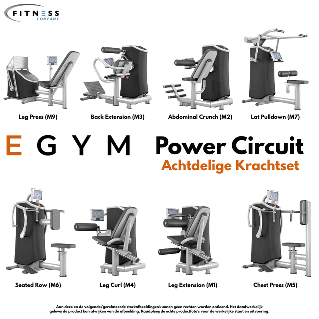 eGym Power Circuit Krachtset 8 Apparaten