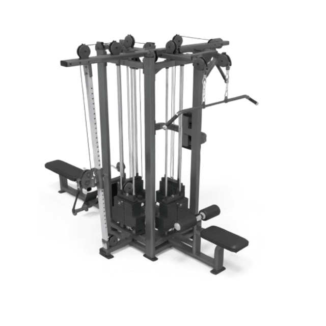 GymFit Luxury Line Plus 4-Stack Station
