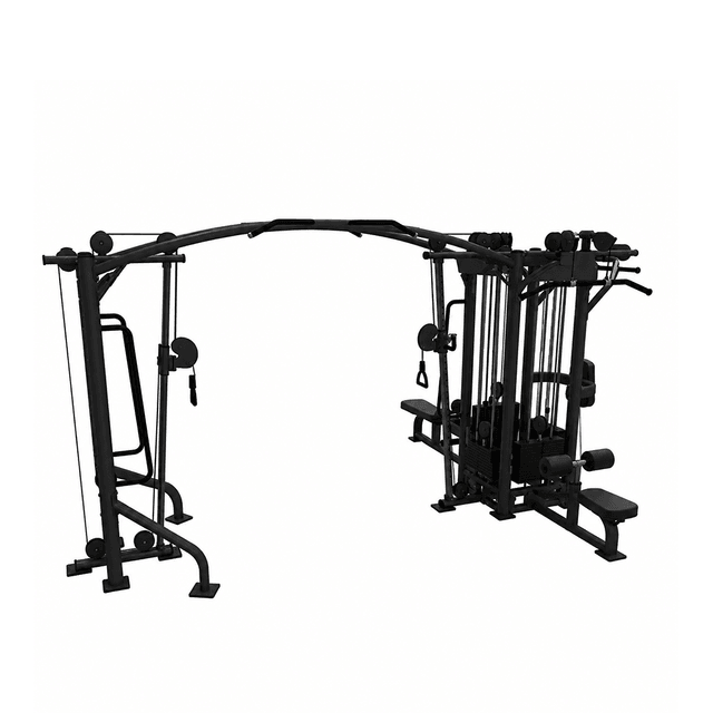 GymFit Cable Jungle 5-Stack Multistation