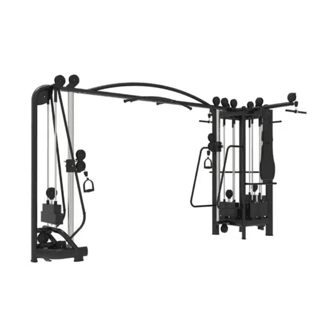 GymFit Cable Jungle Crossover 5-Stack Multi Station