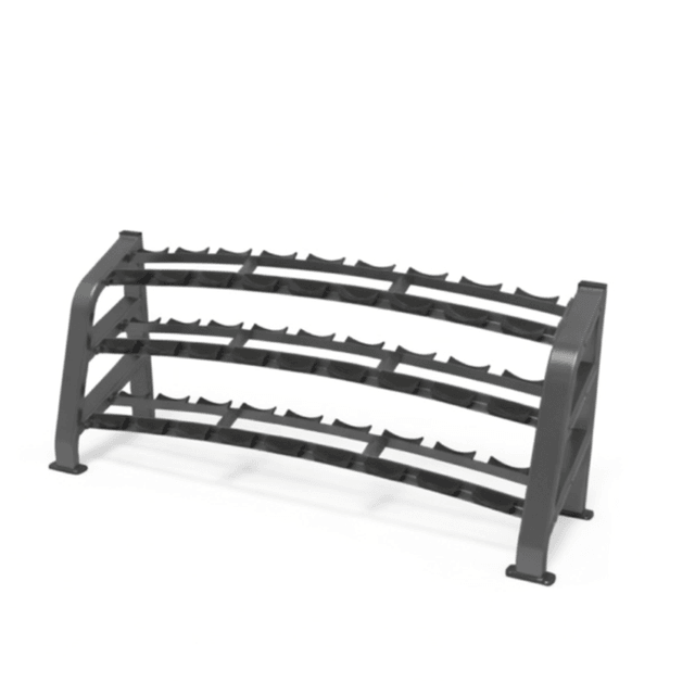 GymFit Luxury Line Plus Dumbbell Rack 3 Tier PEB112-9