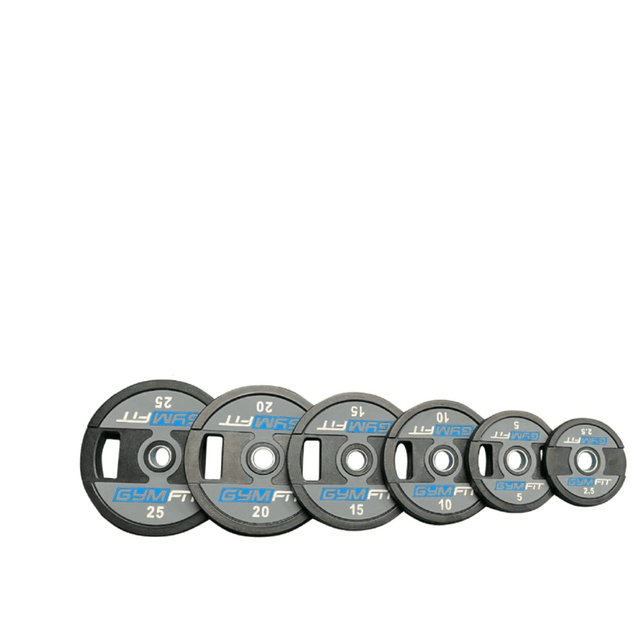 GymFit Gewichtsschijven 2,5 t/m 25 kg