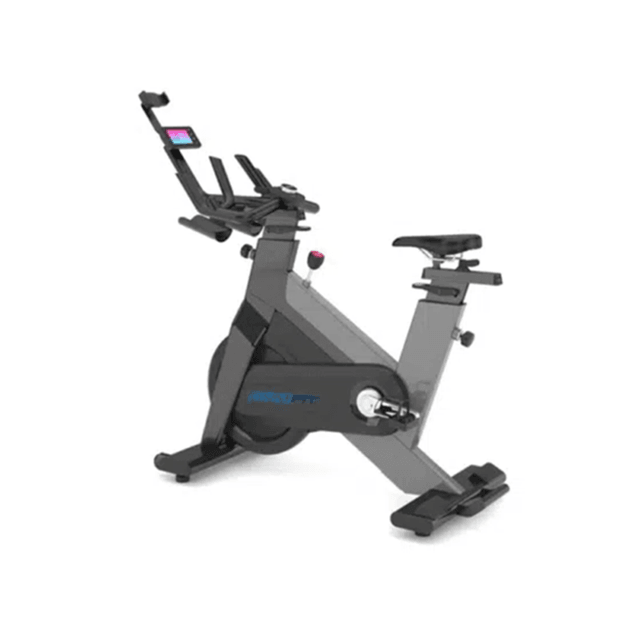 GymFit Spinningfiets met 5 inch Beeldscherm