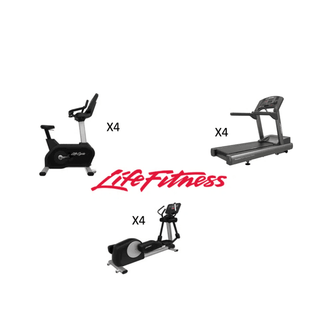 Life Fitness Cardioset 12-delig
