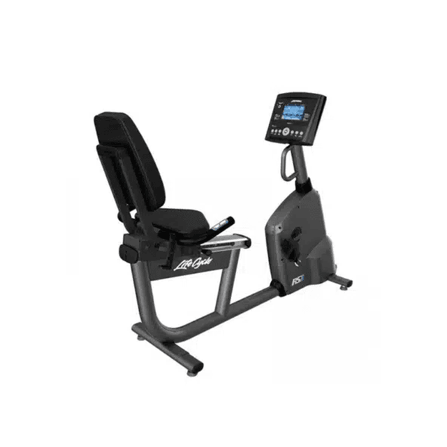 Life Fitness RS1 Lifecycle Recumbent Bike Go Console