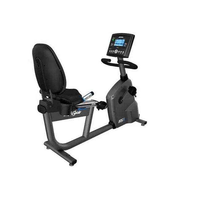 Life Fitness RS3 Lifecycle Recumbent Bike Go Console