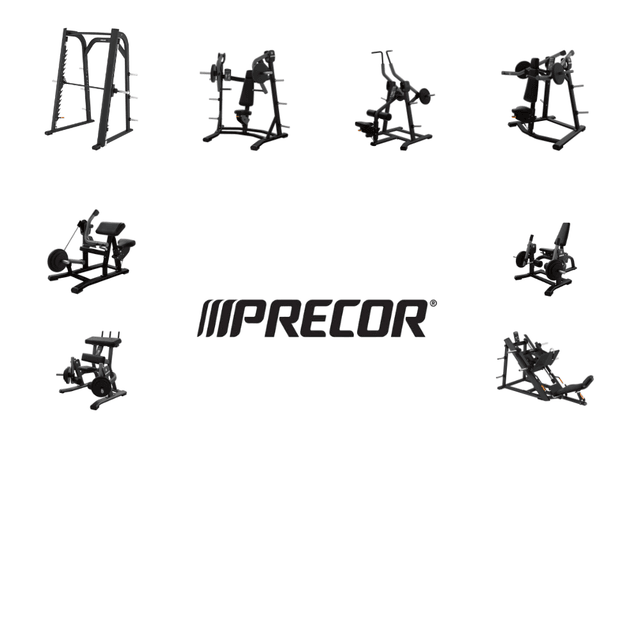 Precor Discovery Plate Loaded Krachtset 8 Apparaten