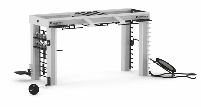 Precor Queenax Functioneel Trainingsrek Wit