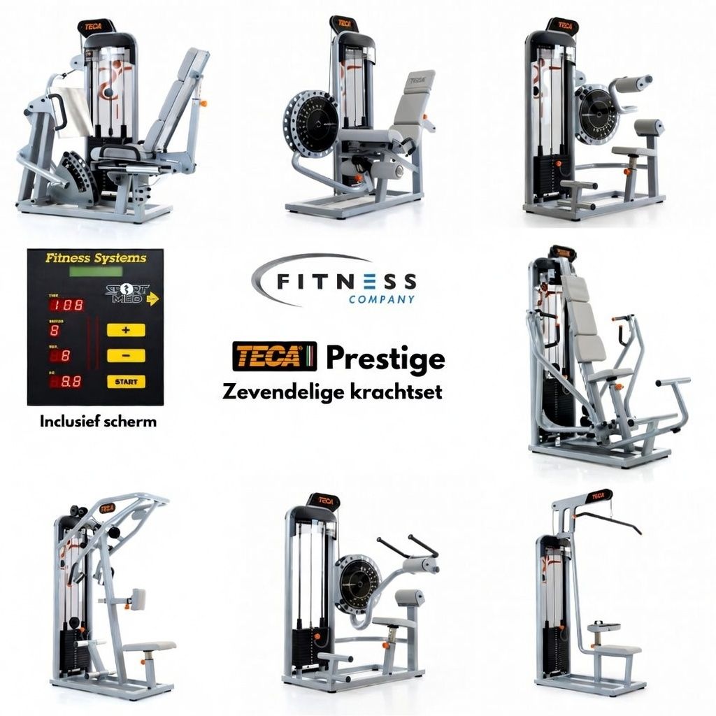 Teca Prestige Krachtset Zevendelig met Scherm