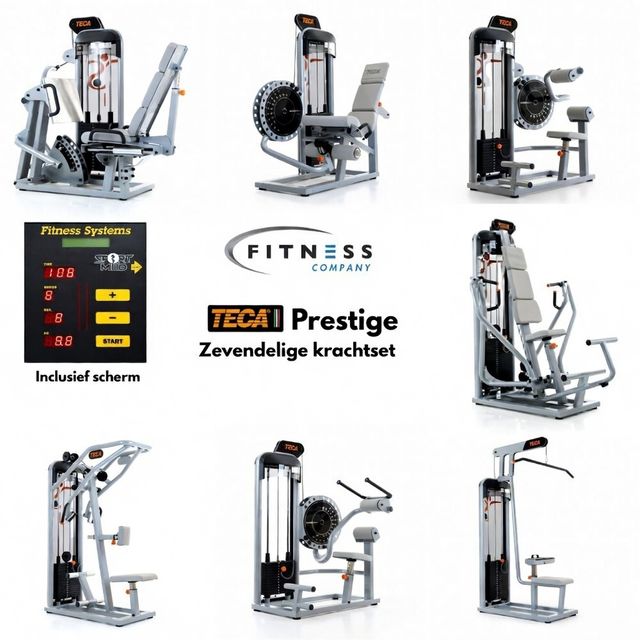Teca Prestige Krachtset Zevendelig met Scherm
