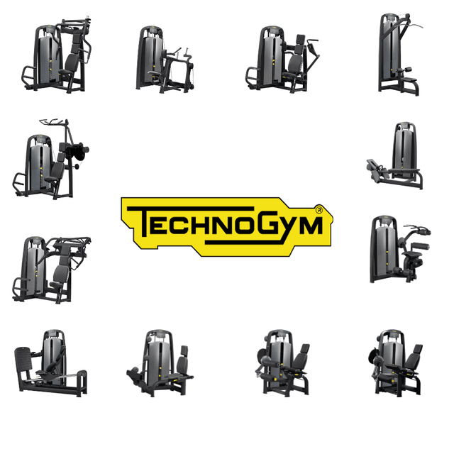 Technogym Selection Black Krachtset 12 Apparaten