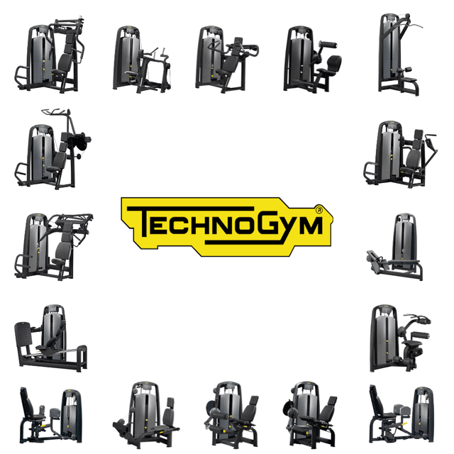 Technogym Selection Black Krachtset 16 Apparaten