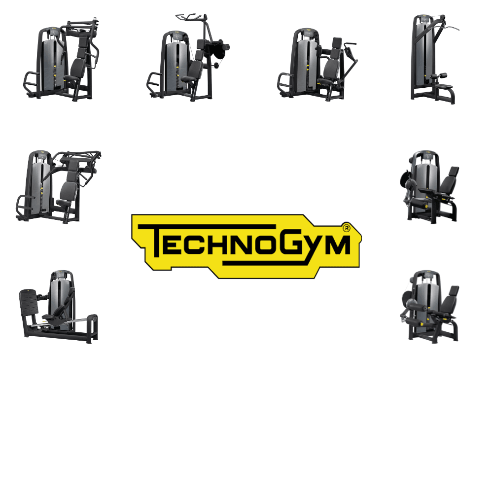 Technogym Selection Black Krachtset 8 Apparaten