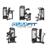 Gymfit Custom-Line Krachtset | 5 Apparaten | Complete set | Nieuw