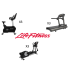 Life Fitness cardio set | loopband | crosstrainer | upright bike