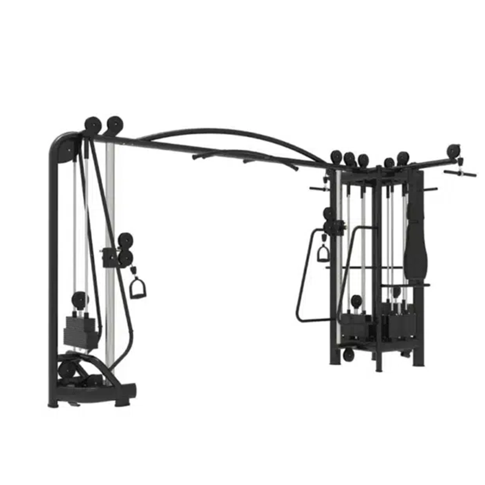 GymFit - 5-Stack Multistation - Cable Jungle - Crossover