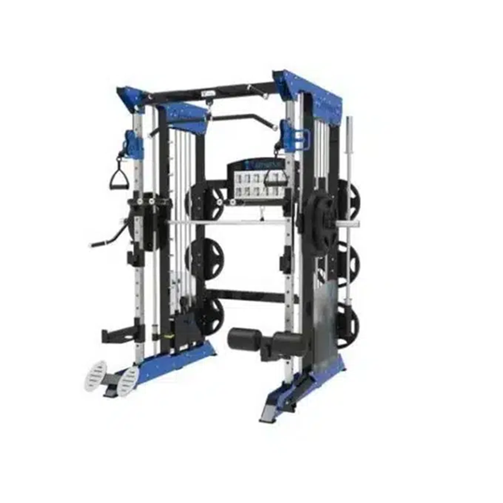 GymFit - Multi Functionele Smith Machine - Incl. gewichtenblok