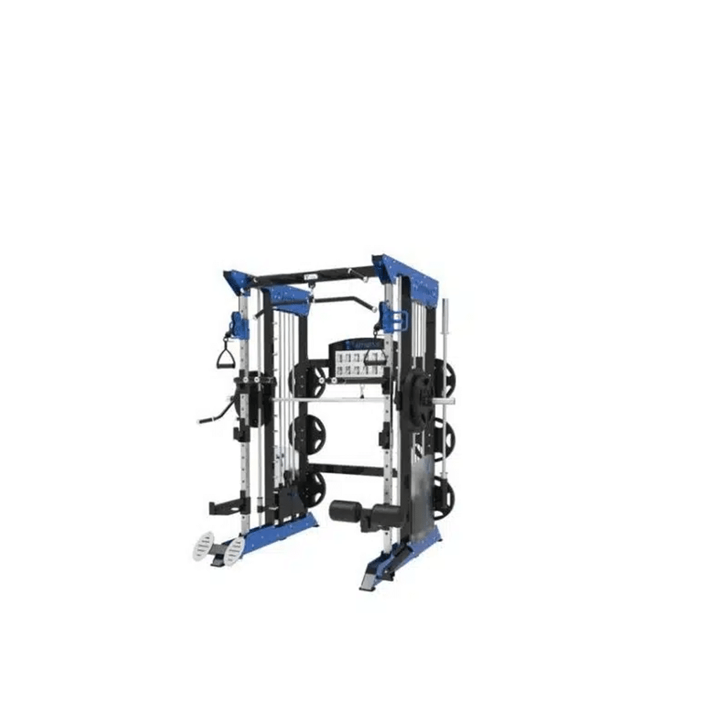 GymFit - Multi Functionele Smith Machine - Incl. gewichtenblok