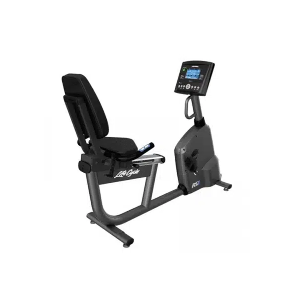 Life Fitness - RS1 Lifecycle Met Go Console - Recumbent Bike