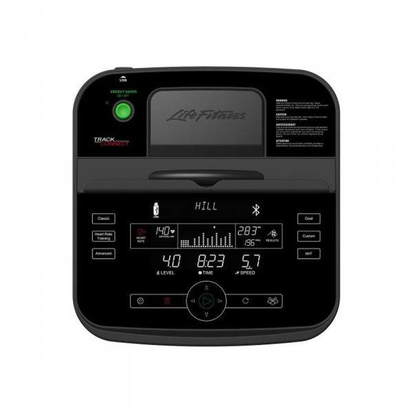 Life Fitness - RS1 Lifecycle Met Track Connect- Recumbent bike - Afbeelding 3