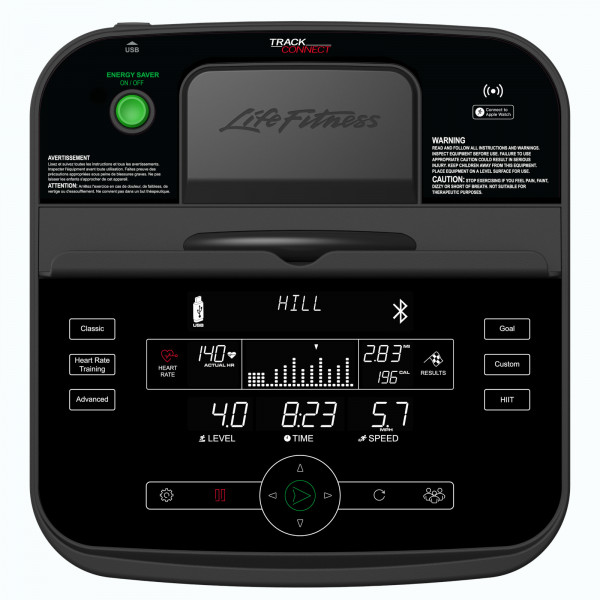 Life Fitness - C3 Lifecycle - Upright Bike Met Track Connect - Afbeelding 3