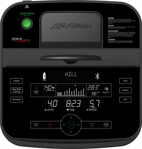 Life Fitness - RS3 Lifecycle Track Connect - Recumbent bike - Afbeelding 4
