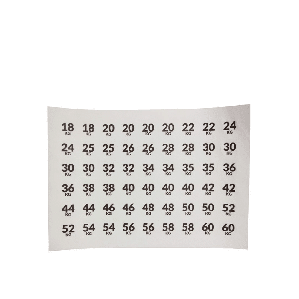 Alternative view of LMX66 LMX - Number Sticker Set - 108pcs