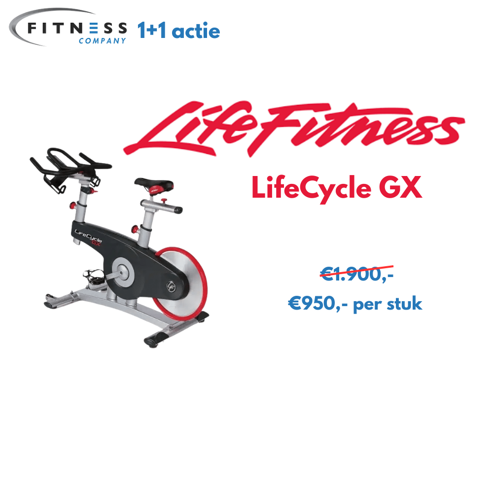 Life Fitness | LifeCycle GX | 1+1 actie | spinning bike