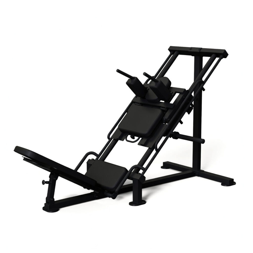 Gymfit - 2 in 1 Hack Squat / Leg Press