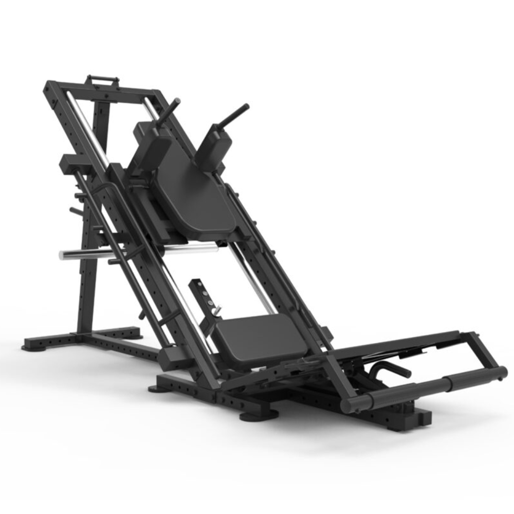 Gymfit - 3 in 1 Lineaire Leg Press / Hack Squat / Calf Raise