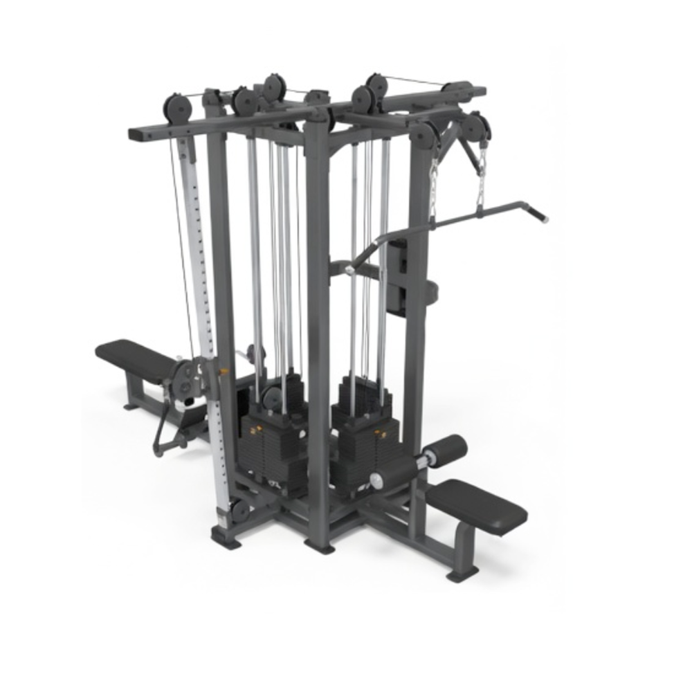Gymfit - 4 Stack Station - Luxury Line Plus