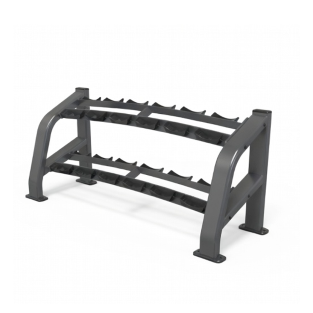 Gymfit - Dumbbell Rack 2 Tier 6 paar - Luxury Line Plus - PEB111-6