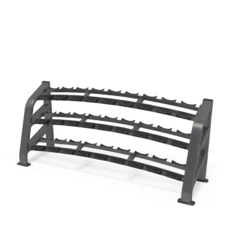 Gymfit - Dumbbell Rack 3 Tier- 9 - Luxury Line Plus - PEB112-9