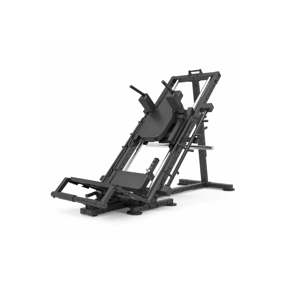 Gymfit - 3 in 1 Lineaire Leg Press / Hack Squat / Calf Raise - Afbeelding 2